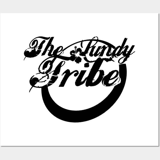 The Lundy Tribe T-shirt  -night ink- Wall Art by A6Tz